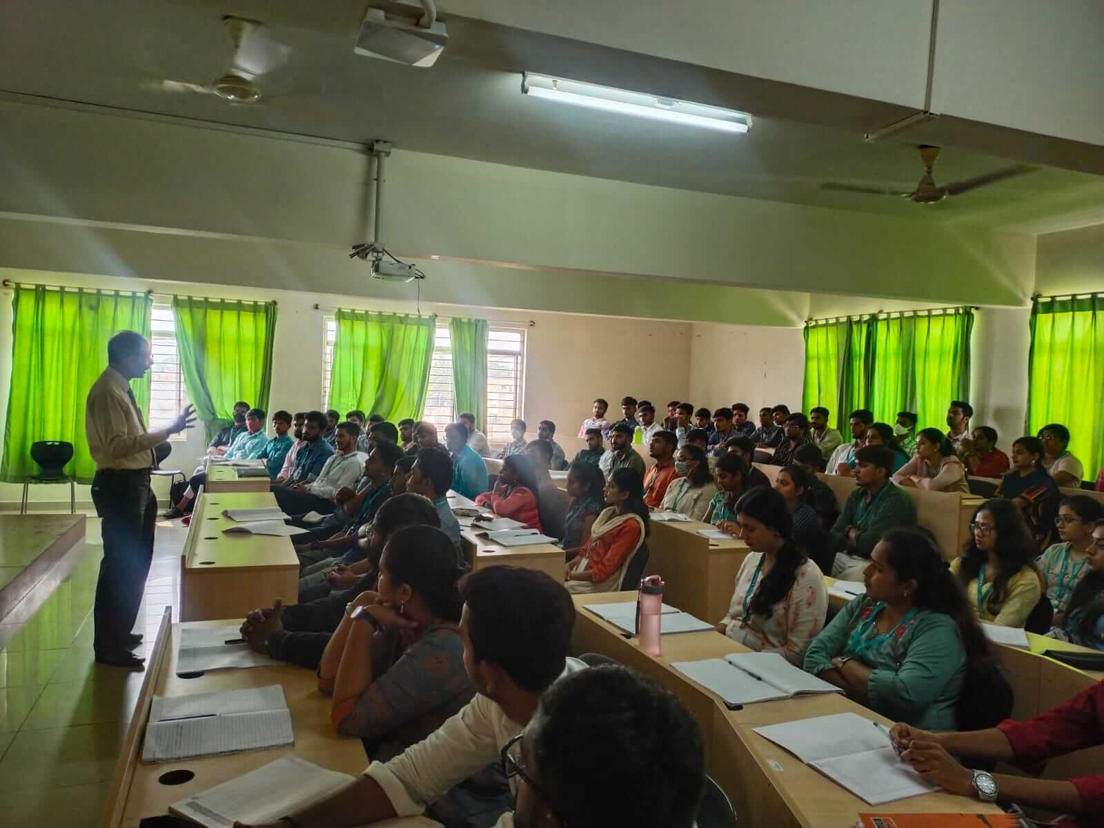 Community Service Program.conducted for I semester MBA students by Department of Common Core Curriculum.